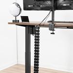 VIVO Adjustable Under Desk Cable Management Kit
