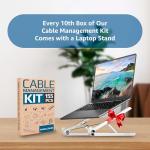 Ultimate Cable Management Kit - 155 Pieces