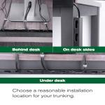Cable Management Kit for Under Desk Organization