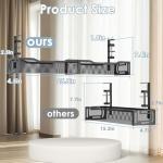 25” No-Drill Cable Organizer for Desks