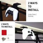 Under Desk Controller Holder Stand - 2 Pack