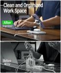 6 Pack Under Desk Cable Management Kit