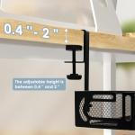 25” No-Drill Cable Organizer for Desks