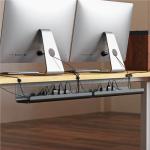 Under Desk Cable Management Tray Kit - 26PCS