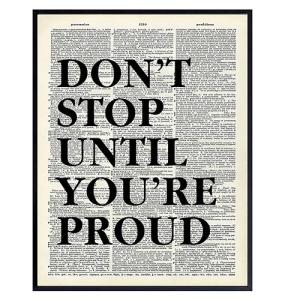 Motivational Wall Art for Home Office Inspiration