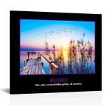 Hustle-Inspired Canvas Art for Entrepreneurs 20x24inch