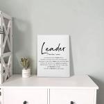 Motivational Leadership Wall Art for Home or Office