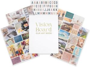 Vision Board Book Kit: 850+ Supplies & Inspiration
