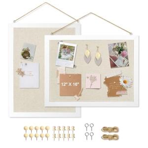Double-Sided Cork Board Kit with Pushpins