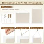 Double-Sided Cork Board Kit with Pushpins