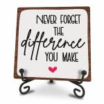 Motivational Wooden Sign - Positive Reminder Decor