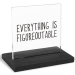 Funny Motivational Desk Decor - Positive Quote Gift