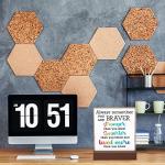 Inspirational Wooden Desk Decor with Quotes Plaque