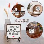 Motivational Wooden Sign - Positive Reminder Decor