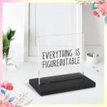 Funny Motivational Desk Decor - Positive Quote Gift