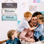 Rustic Motivational Wall Art for Home Office