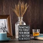 Inspirational Wood Box Sign for Home Office Decor