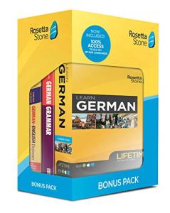 Learn German Bundle: Online Access, Grammar Guide, Dictionary