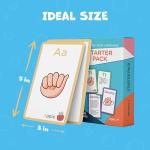Hubble Bubble ASL Flash Cards for Kids