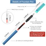 Calligraphy Fountain Pen Set with 5 Nibs