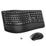 Ergonomic Wireless Keyboard and Mouse Comboใน