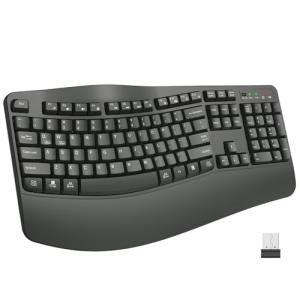 Ergonomic Wireless Keyboard for Comfort and Support