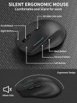 Ergonomic Wireless Keyboard and Mouse Comboใน