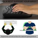 Ergonomic Wireless Keyboard and Mouse Comboใน