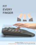 Ergonomic Wireless Keyboard for Comfort and Support