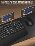 Ergonomic Wireless Keyboard and Mouse Comboใน