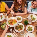 350pcs Compostable Paper Plates and Cutlery Set