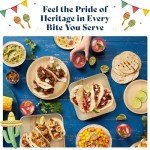 Chic Leaf Compostable Bamboo Palm Leaf Plates