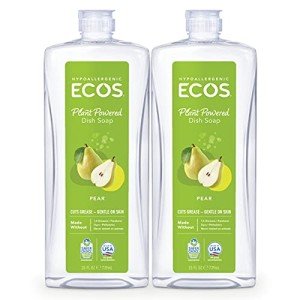 Eco-Friendly Dish Soap - Biodegradable, Hypoallergenic, Natural Pear