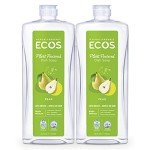 Eco-Friendly Dish Soap - Biodegradable, Hypoallergenic, Natural Pear