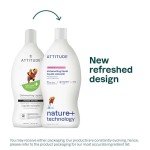 Eco-Friendly Vegan Dish Soap, Unscented 23.7 Fl Oz