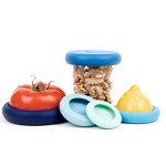 Eco-Friendly Silicone Food Savers - 5 Pack