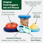 Eco-Friendly Silicone Food Savers - 5 Pack