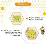 9 Pack Organic Beeswax Wraps for Eco-Friendly Storage