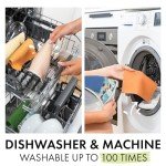 5 Pack Eco-Friendly Swedish Dishcloths – Biodegradable