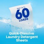 Earth Breeze Fragrance-Free Laundry Detergent Sheets - 60 Loads
