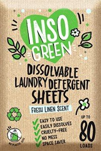 Eco-Friendly Laundry Detergent Sheets - 80 Loads