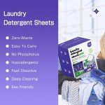 Soulink Lavender Eco-Friendly Laundry Detergent Sheets