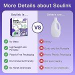 Soulink Lavender Eco-Friendly Laundry Detergent Sheets