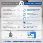 Eco-Friendly Laundry Detergent Sheets - 200 Count