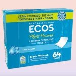 Eco-Friendly Laundry Detergent Sheets - 64 Sheets