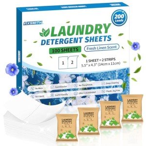 Eco-Friendly Laundry Detergent Sheets – Fresh Linen