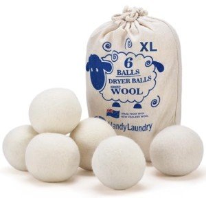 Eco-Friendly Wool Dryer Balls - Natural Fabric Softener