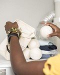Eco-Friendly Wool Dryer Balls - Set of 6