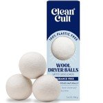Eco-Friendly Wool Dryer Balls - 3 Count