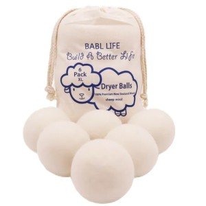 Eco-Friendly Wool Dryer Balls - Pack of 6